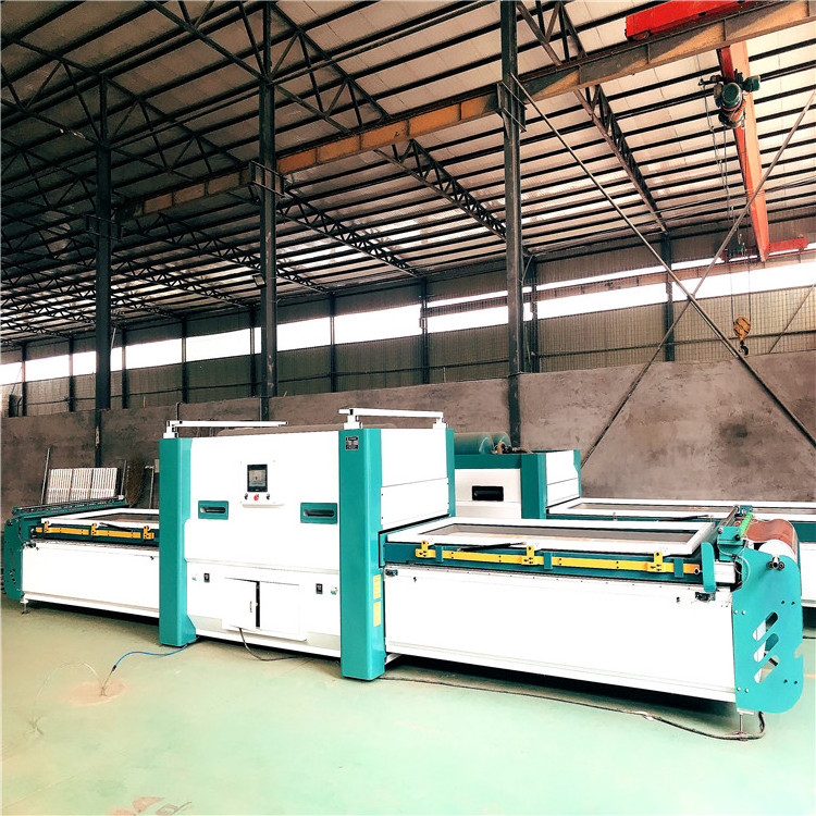 Superstar Brand Automatic PVC Vacuum hot Press Membrane Wood Laminating Machine for door cabinet kitchen making membrane