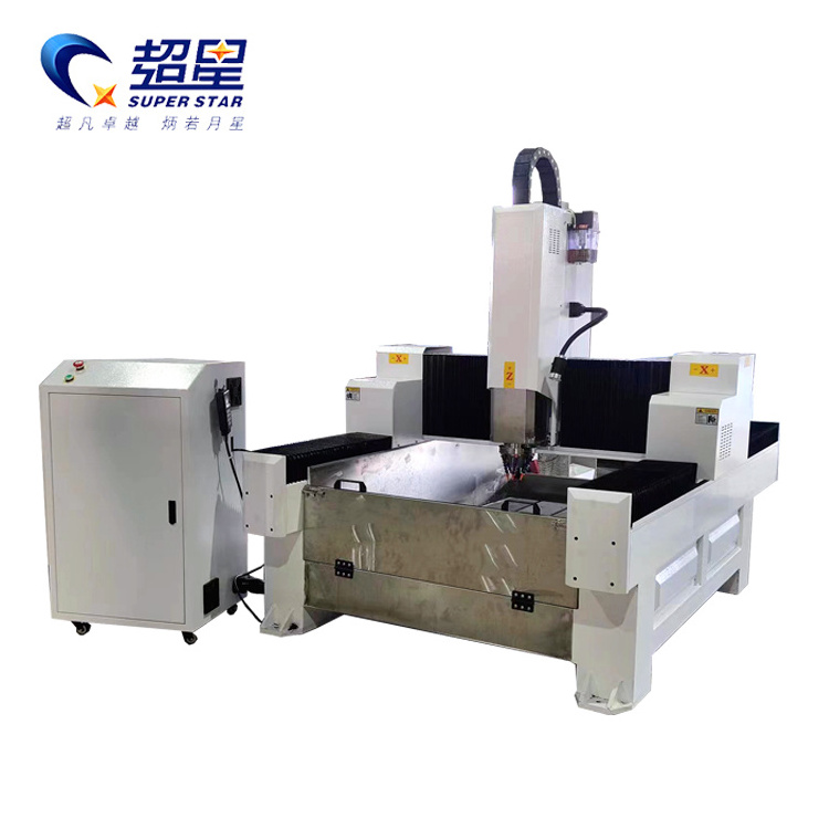 china cheap 3 axis stone cnc router  1325 3d stone carving marble granite cutting engraving machine price