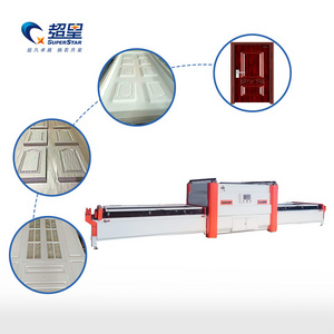 Superstar Brand Automatic PVC Vacuum hot Press Membrane Wood Laminating Machine for door cabinet kitchen making membrane