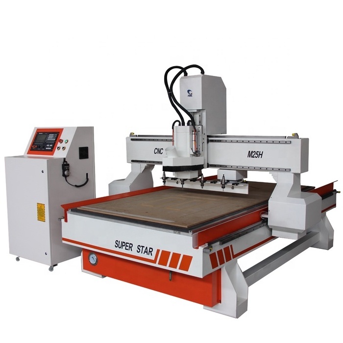 Linear Auto Tool Changer 1325 ATC  cnc router machine for Woodworking Furniture