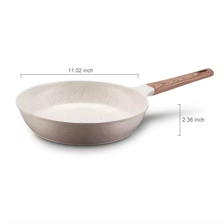 Good Price Cookware Kitchen Frypan Home Stock Pot Small Pan Aluminum Soup Pot Set With Lid