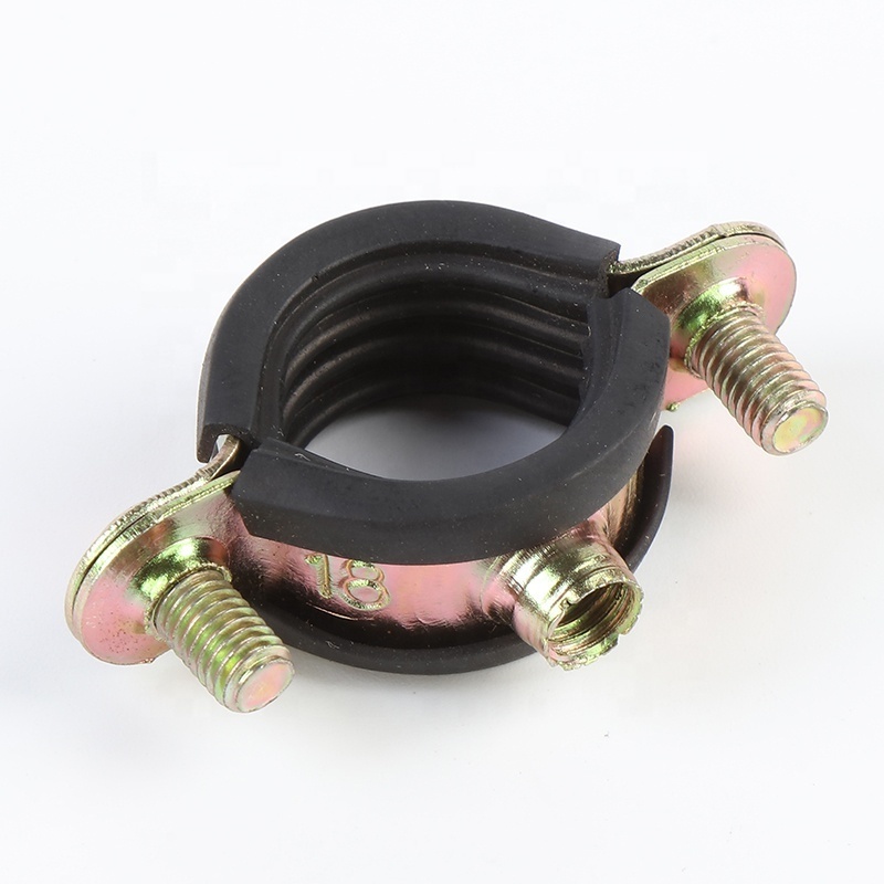 Gas Pipe Clamp Greenhouse Tees Clip Copper Pipe Clip M6  Spring Loaded Pipe Clamps