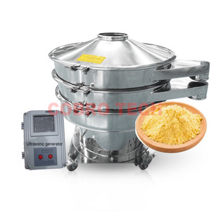 Automatic Flour Sieving Sifting Machine Soy Sauce Circular Vibrator Screen Sieve Sifter Screening Machine for Plastic Granule