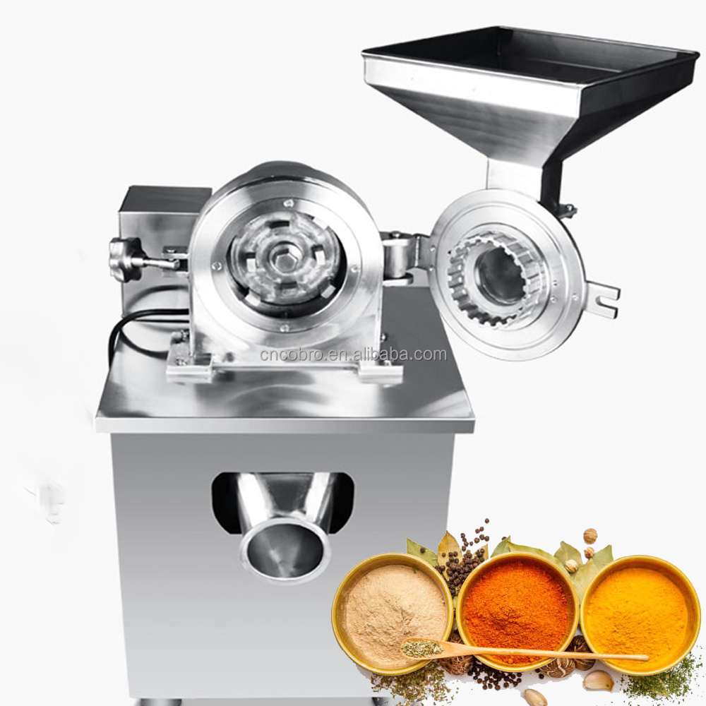 rice sugar turmeric chili crusher powder grinder universal pulverizer spice crushing machine