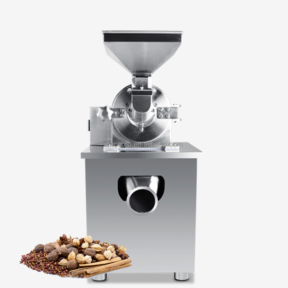 Large capacity grinder machine Grinding Mill for dry fruit spices sugar seed salt chili herb pepper Moringa leaf powder