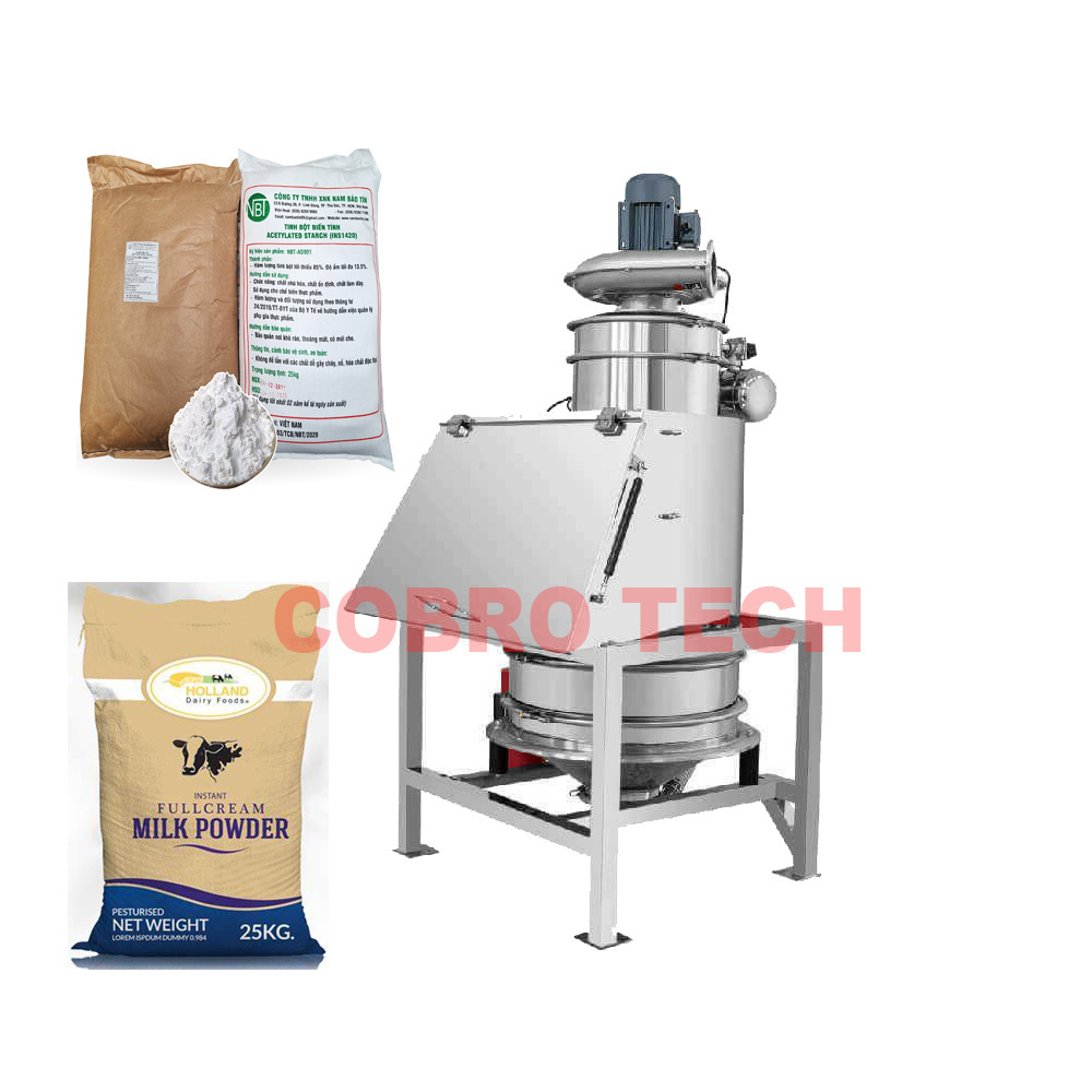 Manually Unload Powder Granule Dust Control Dustfree Feeding Small Big Bulk Bag Dump Station