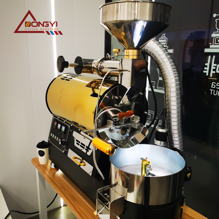 Dongyi  BY 1kg 2kg 3kgCoffee Roasting Machine Coffee Bean Roaster Machine with Artisan Software Coffee Roaster