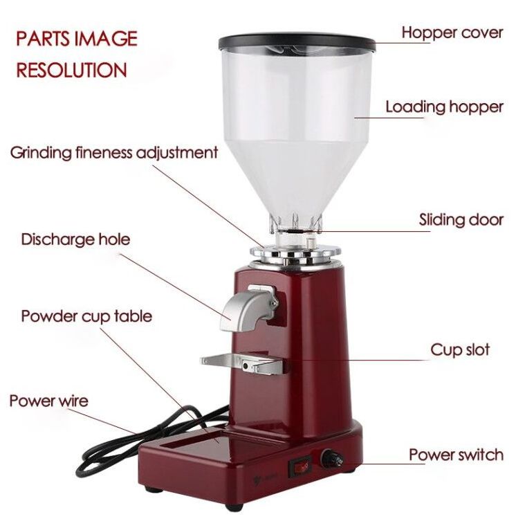 Dongyi 10kg espresso coffee grinder/shop coffee grinding machine/small coffee milling machine