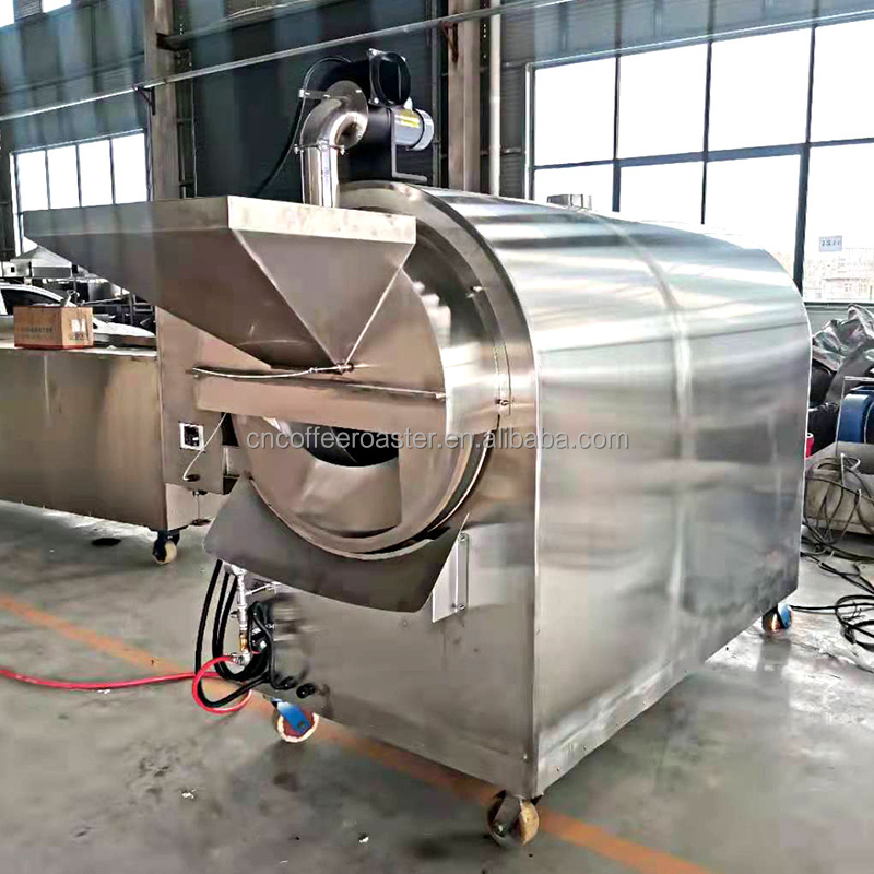 Automatic 50kg 100kg 150kg Sunflower Seeds Roasting Machine/Lowest Price Cashew Nuts Roaster