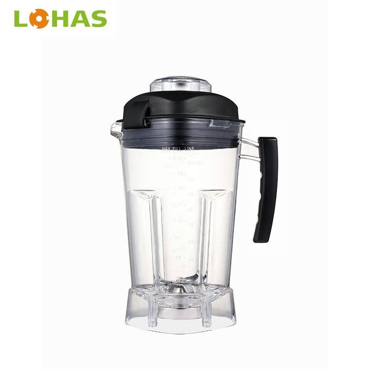 Food processor commercial blender spare parts 1L 1.2L 1.5L 2L blender jar