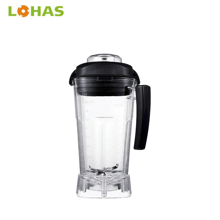 Food processor commercial blender spare parts 1L 1.2L 1.5L 2L blender jar