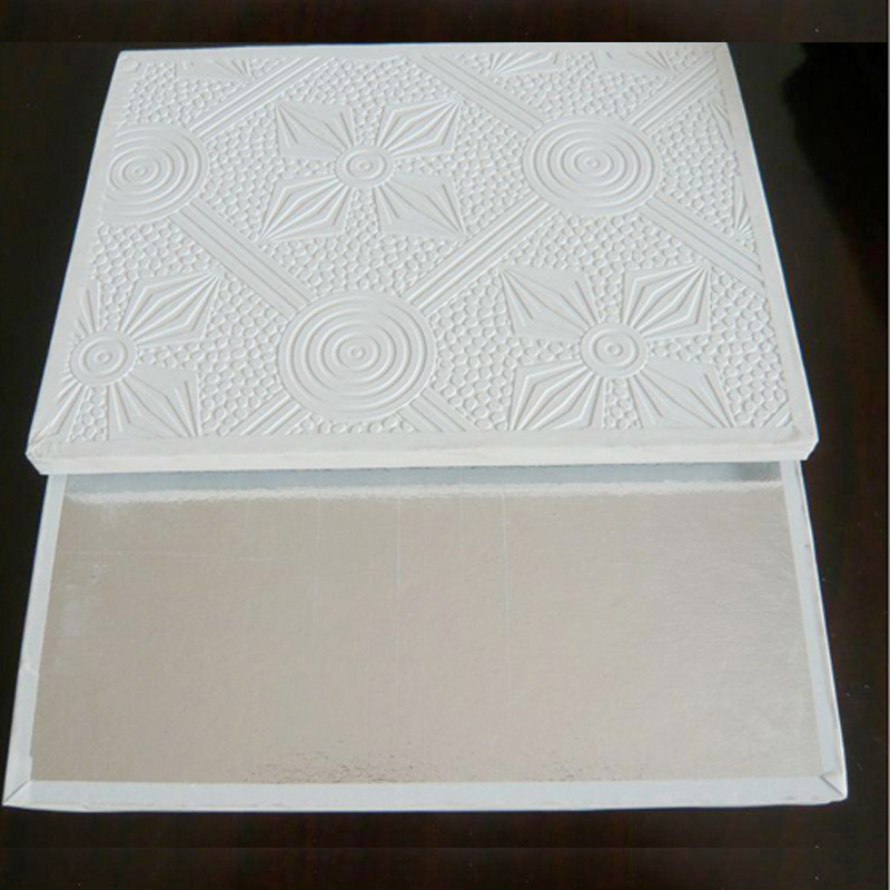 PVC Gypsum Ceiling Tiles