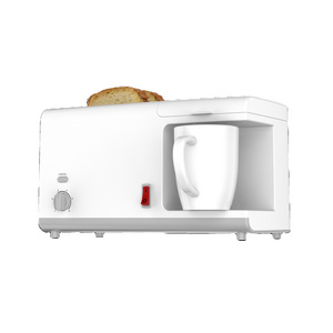 Multifunctional Automatic Breakfast Machine Coffee Maker Toaster Oven 2 in 1 Breakfast Sandwich Maker