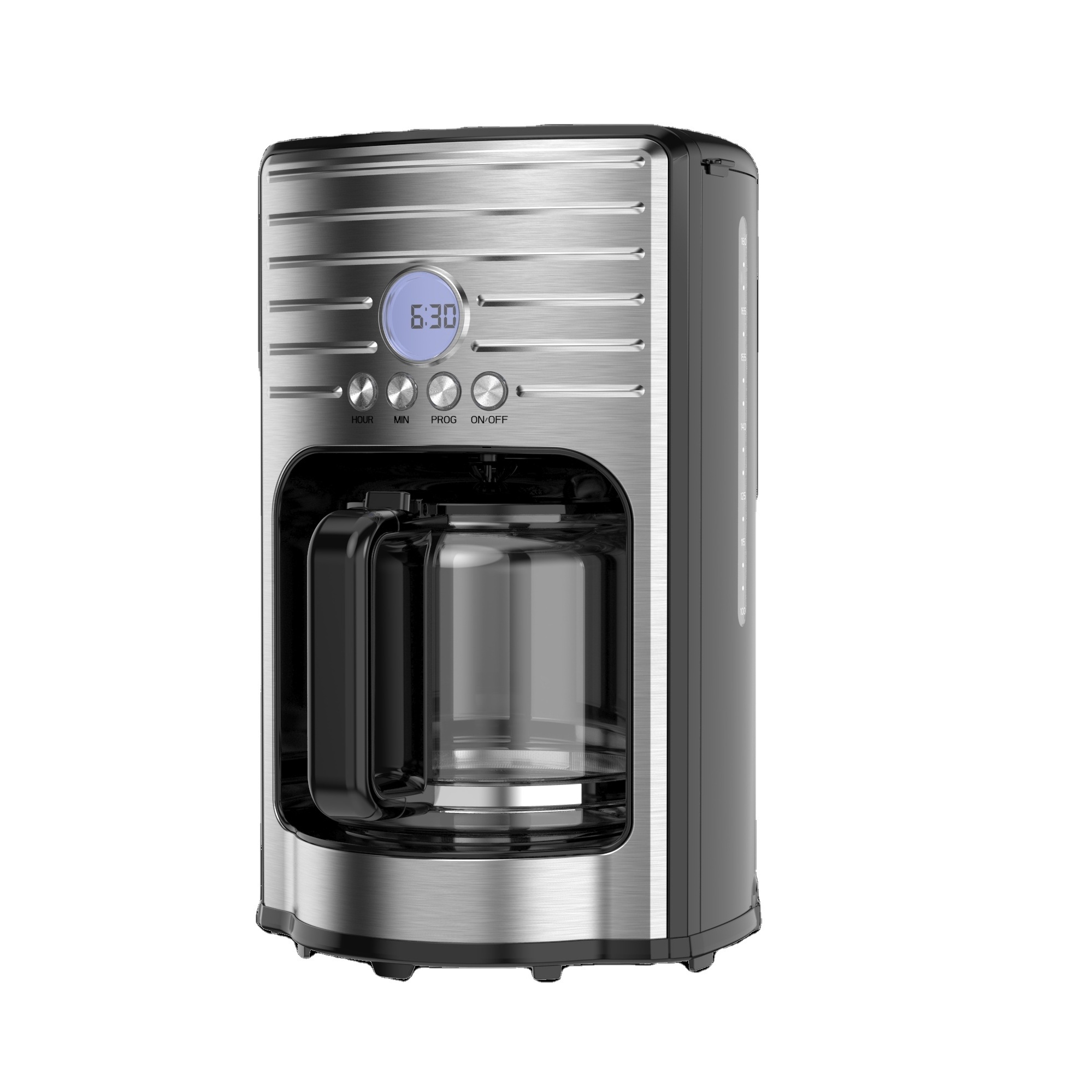 Quality Assurance assuProgrammable Coffee Maker Warming Coffee Machine with Glass Carafe