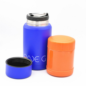 Eco friendly BPA free customized logo disposable stainless steel food storage container