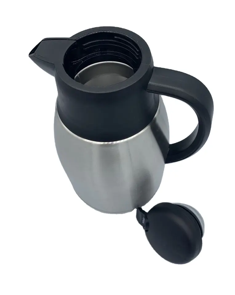 Big Capacity Large Double Wall 2L Thermal Stainless Steel Coffee/ Tea Pots for Restaurants