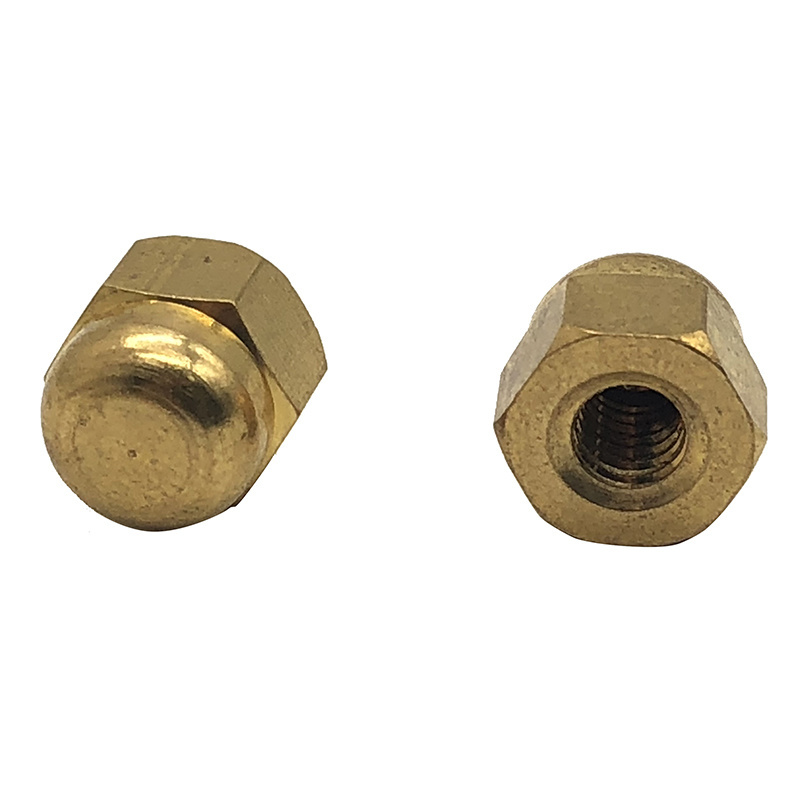 Customized m6 m10 Stainless Steel cap nuts self locking Hex Domed Cap Nuts with high quality M8 Nyloc nuts