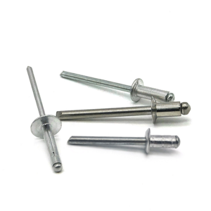 Blind rivet stainless steel csk open end type round head 1/8 x1/2 pop rivets Aluminium 6mm pop blind rivet