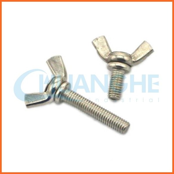 Customized stainless steel wing nuts with bolts swing bolt with nut