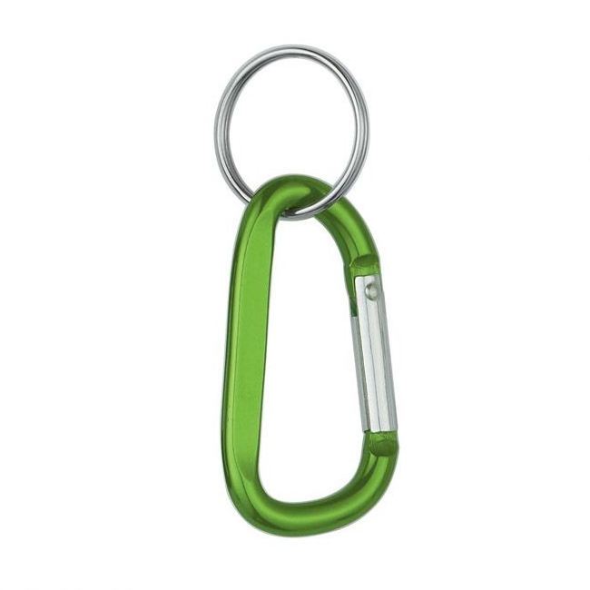 Wholesale Spring Hook Carabiner Lock Clip Keychain custom metal carabiners for climbing bag climbing carabiner