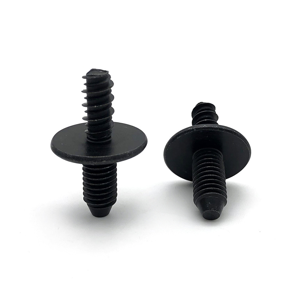 Double head screw hardware materials customized biack double head screw stud tooth bar