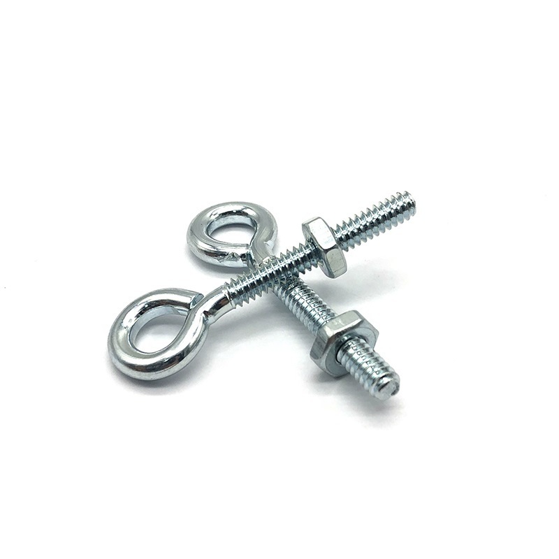 Customized high quality wing bolt m4 m5 m6 stainless steel eye bolts with nuts