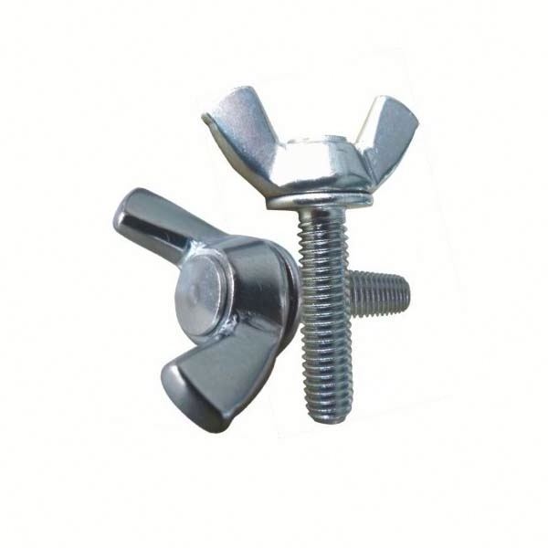 Customized high quality wing bolt m4 m5 m6 stainless steel eye bolts with nuts