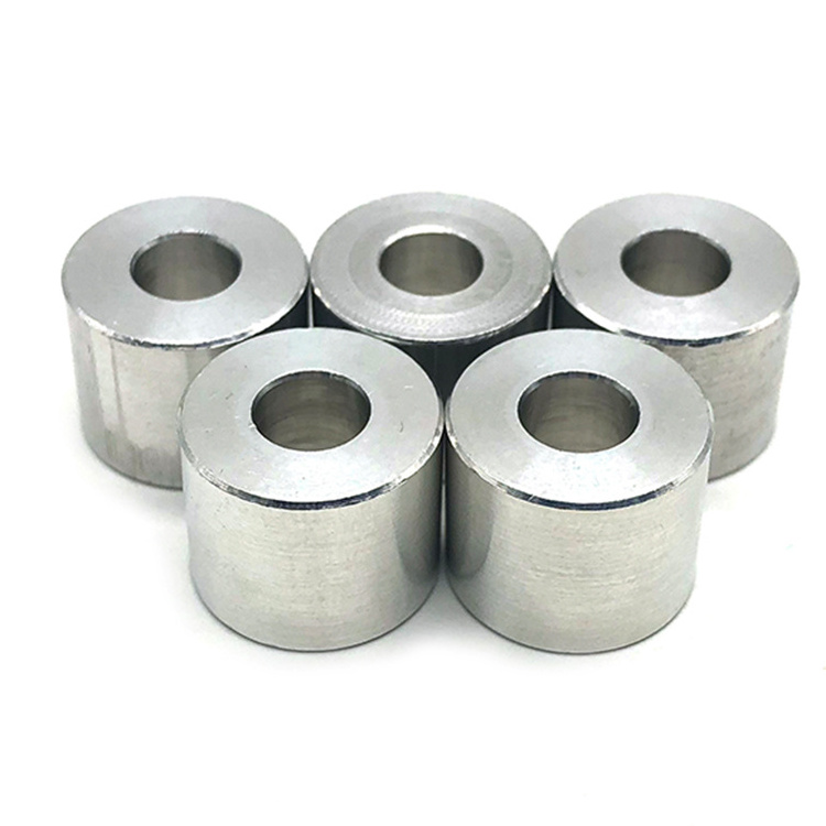 OEM Motor Bushing Sleeve Factory Customization CNC Turning Parts Machining Service Aluminum Steel Shaft Sleeve