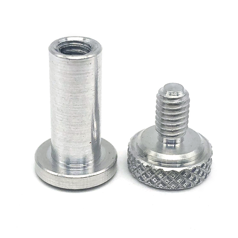 Chicago Screws For Leather Oem 304/316 M3 Stainless Steel Brass Chicago Screw Rivets Decorative Sex Bolts Chicago Binding Screw