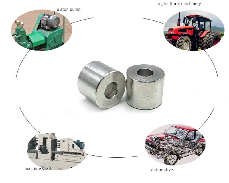 OEM Motor Bushing Sleeve Factory Customization CNC Turning Parts Machining Service Aluminum Steel Shaft Sleeve