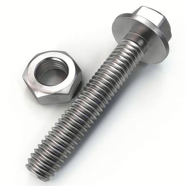 Hot sale m10 m12 m19 hex flange bolt zinc plated flange bolts nuts custom bolt nuts