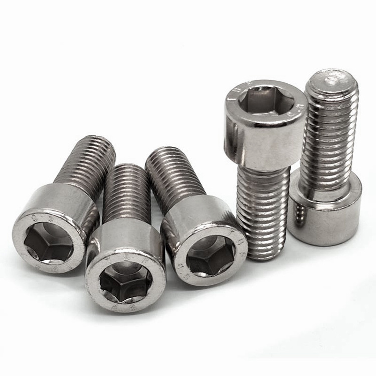 Hex socket bolt china wholesale gr5 hex   head bolts din912 m10x75 m6 m7 m8 m9 m12  titanium hexagon socket bolt screw