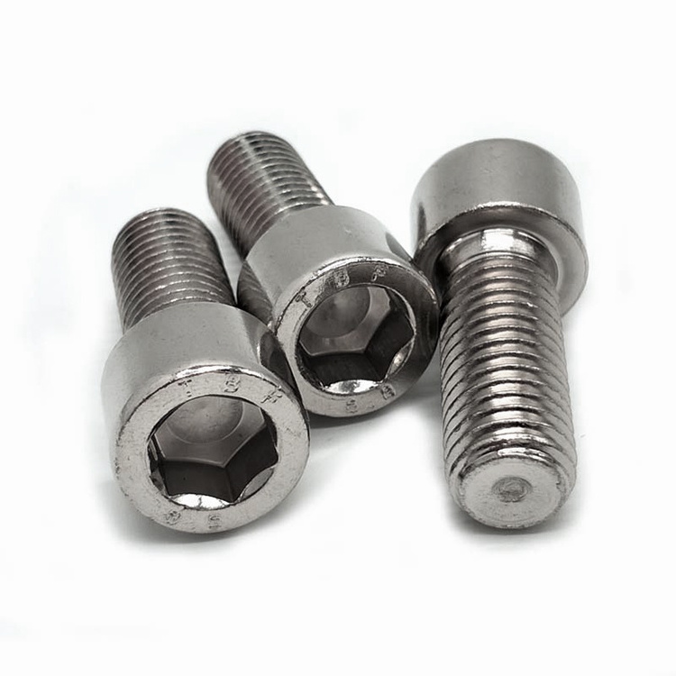 Hex socket bolt china wholesale gr5 hex   head bolts din912 m10x75 m6 m7 m8 m9 m12  titanium hexagon socket bolt screw