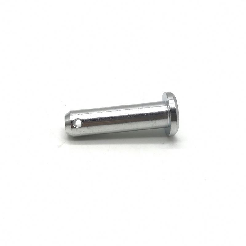 China custom standard  CNC round stepped head Dowel Pins stainless steel clevis lock pin with hole spring clip