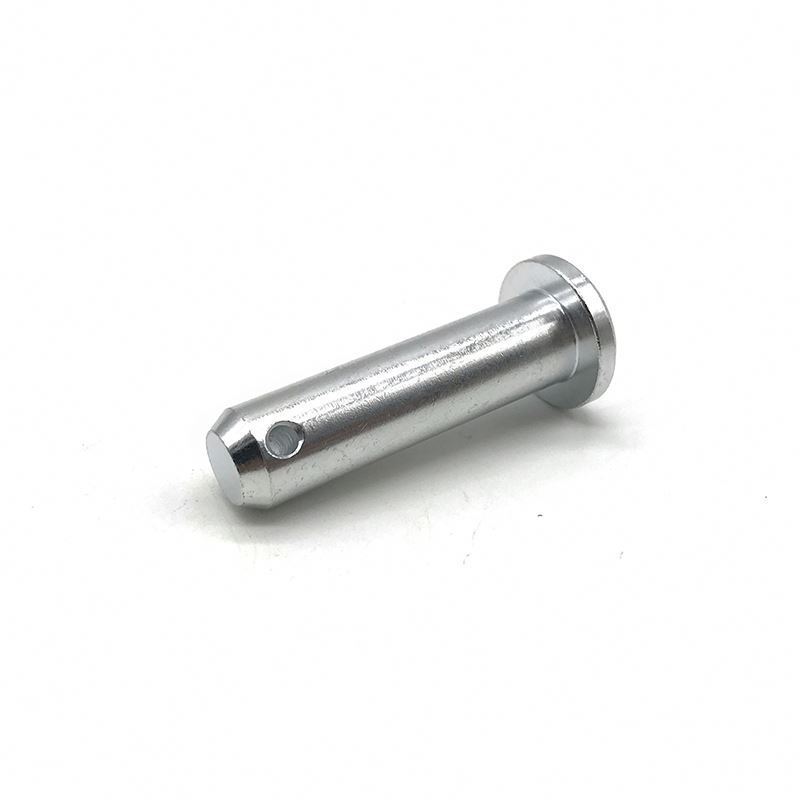 China custom standard  CNC round stepped head Dowel Pins stainless steel clevis lock pin with hole spring clip