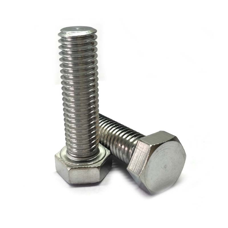 China supplier Manufacturing 9mm m8 m20 m22 hex head bolt Stainless Steel sus316 a4-70 Hex Bolt And Nuts