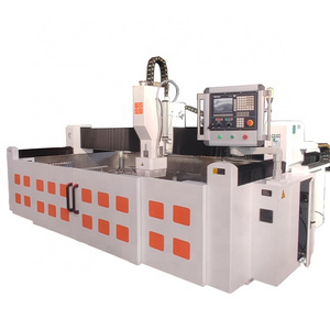 Monoblock bridge saw 4 axis stone slab cutting granite sink cut out gravestone engraving machine for sale