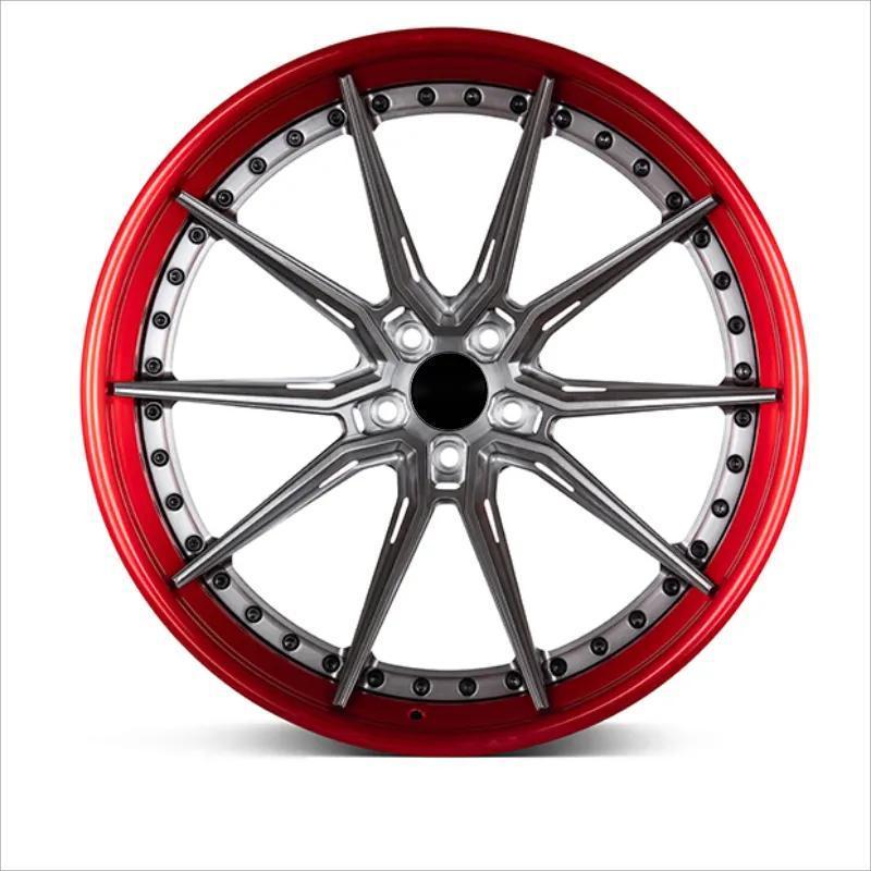 Gallop Basic Customization Forged Wheels 3 Piece Aluminum Alloy Rims 18 19 20 22.5 blank  Inch 5x112 5x114.3 5x120 5x130