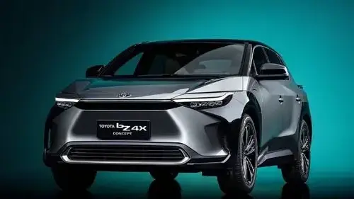 The New 2023 Toyota bZ4X 4WD 2023 four-wheel Electric SUV EV Car Comfortably and cost-effectively