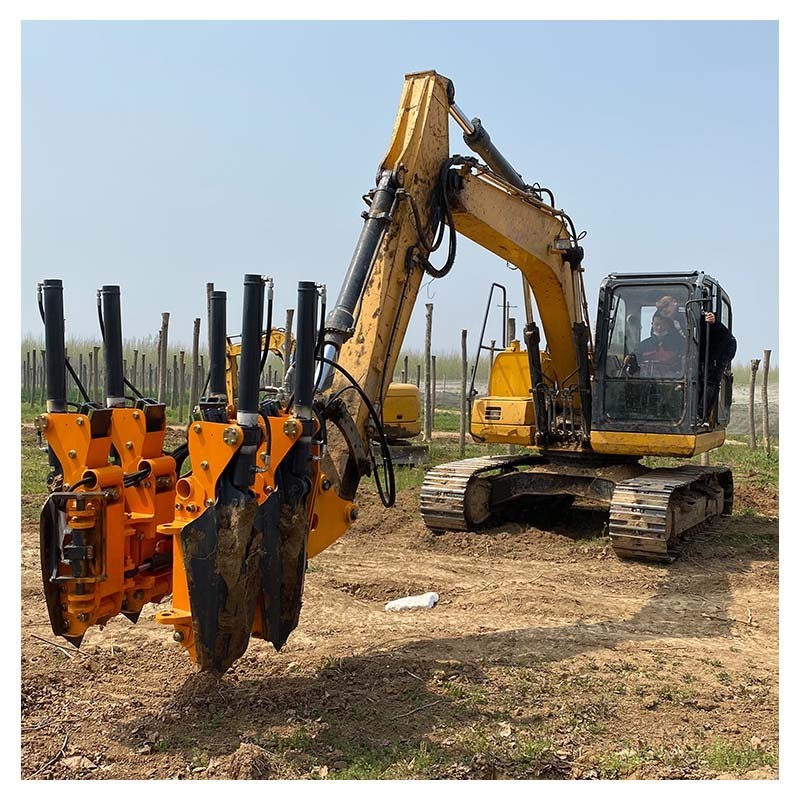 Factory supply Garden Tree Moving Machine Transplanter for Excavator Tree Spade For Digging Tree