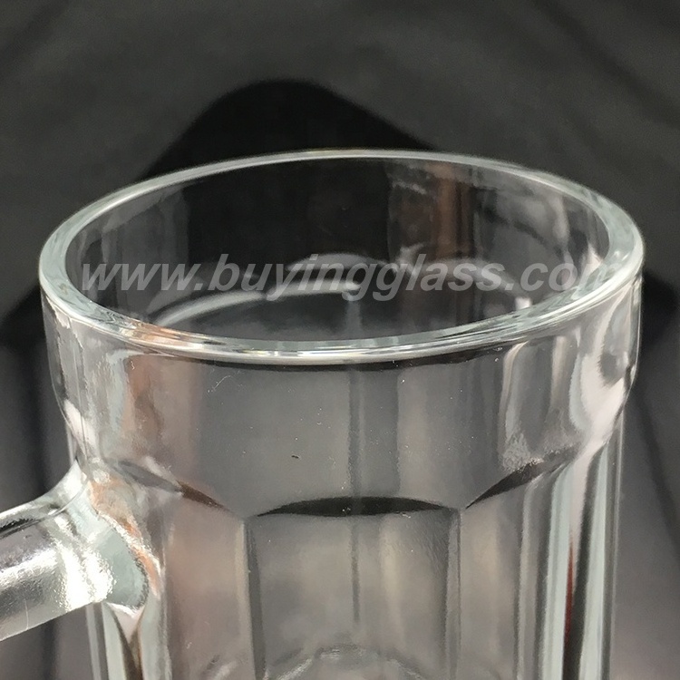 Ready stock 13 oz glass beer mugs cheap beer glasses steins wholesale