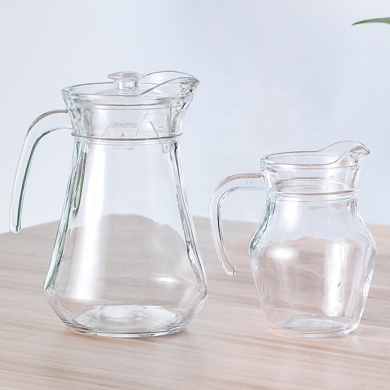 1L Machine Made 7pcs Glass Jug Set Wholesale Glass Pitcher Set