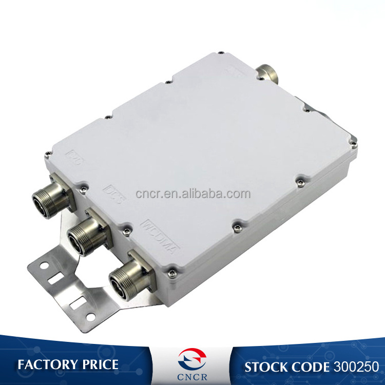 RF GSM DCS WCDMA DIN-Female RF Triple Band triplexer Passive Combiner