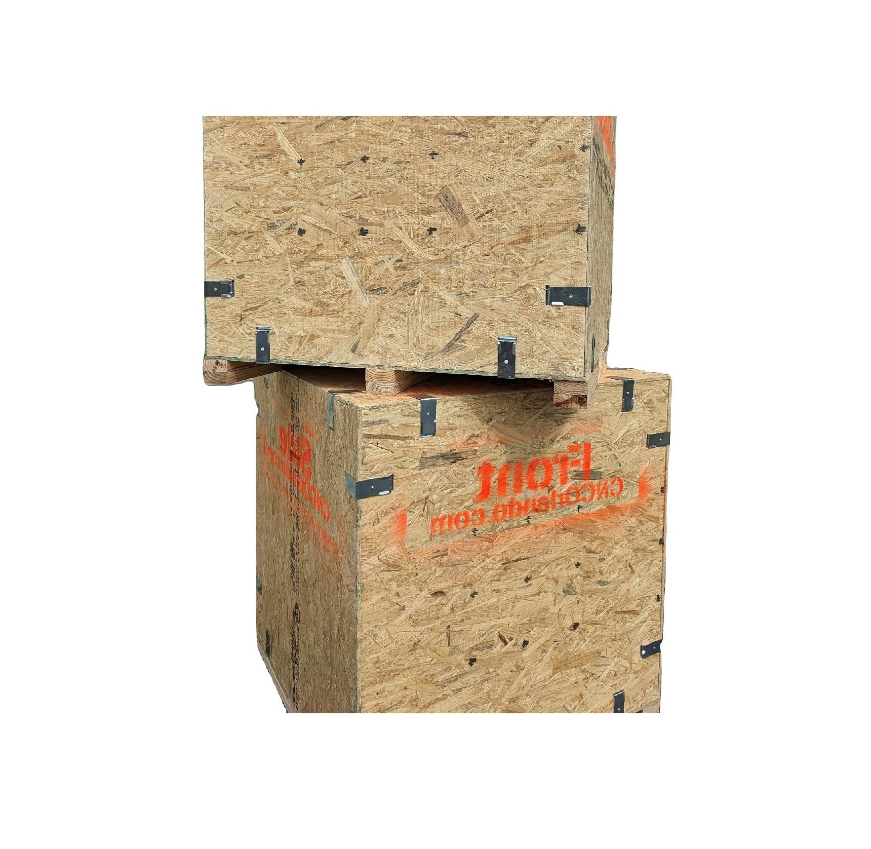 Top Quality Sustainable and Cheap OSB Material Shipping Crates for Logistic and Cargo Industrial Use from US Manufacturer