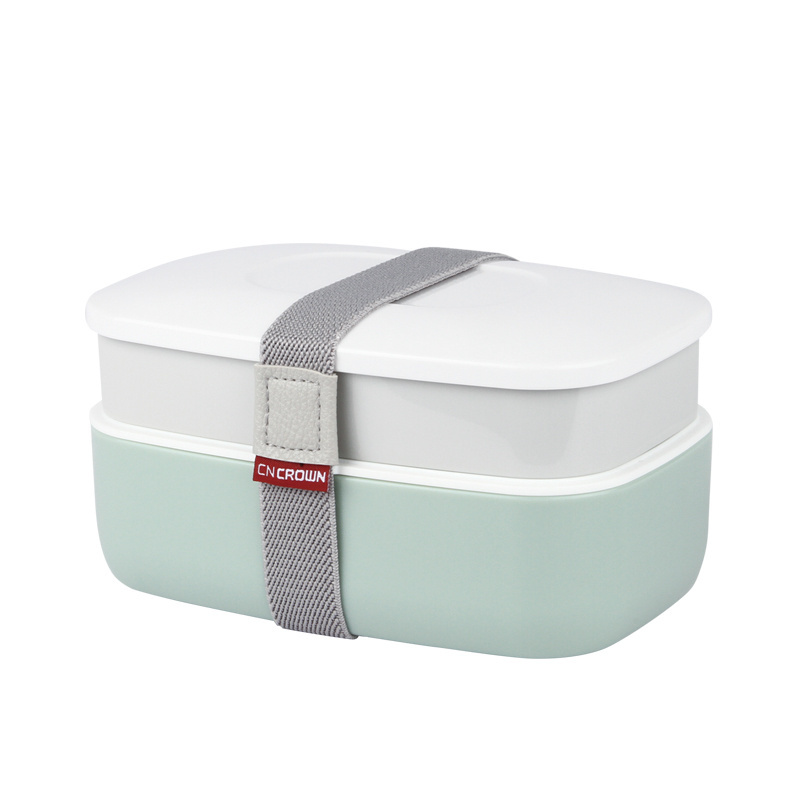 Double layer lunch bento box hot sell Aldi products  durable tiffin lunch box  from Xiamen cncrown