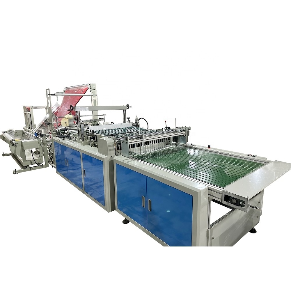 New Automatic Plastic Poly Courier Bag Making Machine with Competitive Price Equipped with Reliable Motor and Gearbox