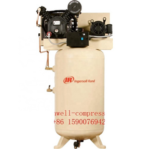 Ingersoll Rand 2545N7/12 two Stage Electrical Reciprocating piston Air Compressor T30 12barg Vertical tank