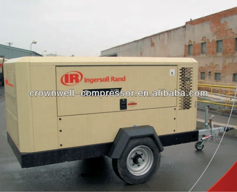 Ingersoll Rand Portable Air Compressor Doosan Portable Air Compressor Model A165WITH SKID