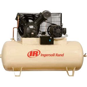 Ingersoll Rand 2545K7/8 two Stage Reciprocating piston Air Compressor T30 8barg horizontal tank