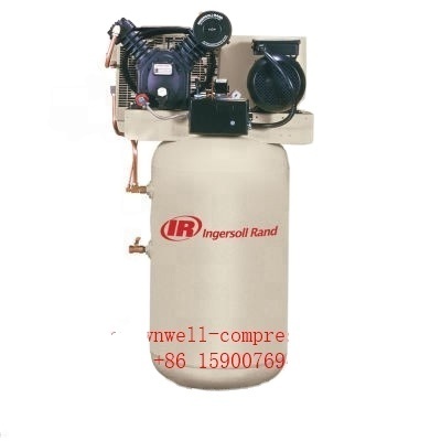 Ingersoll Rand 2545N7/12 two Stage Electrical Reciprocating piston Air Compressor T30 12barg Vertical tank